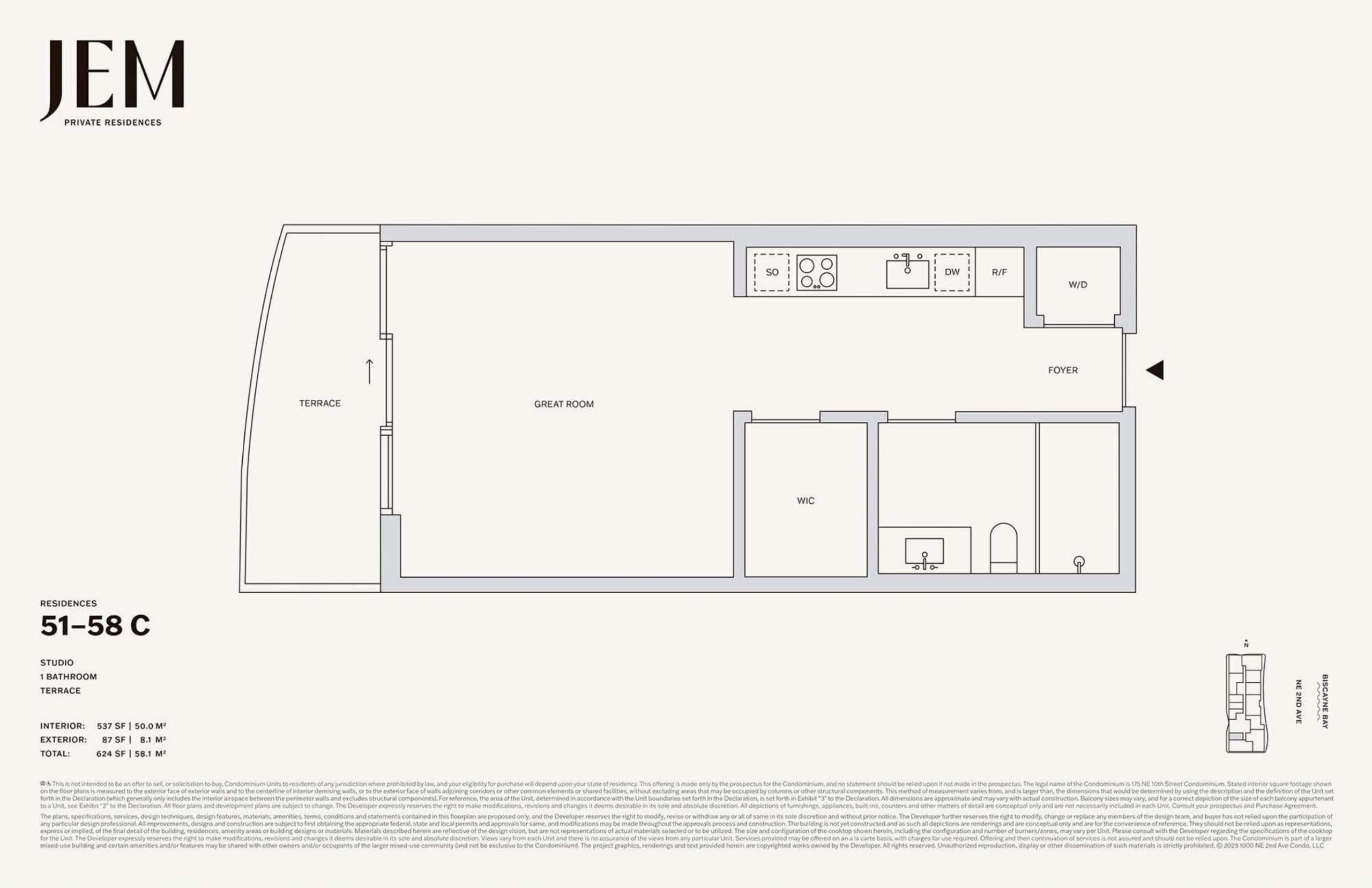 Floor Plan Jem Floors 51 58 Residence C scaled
