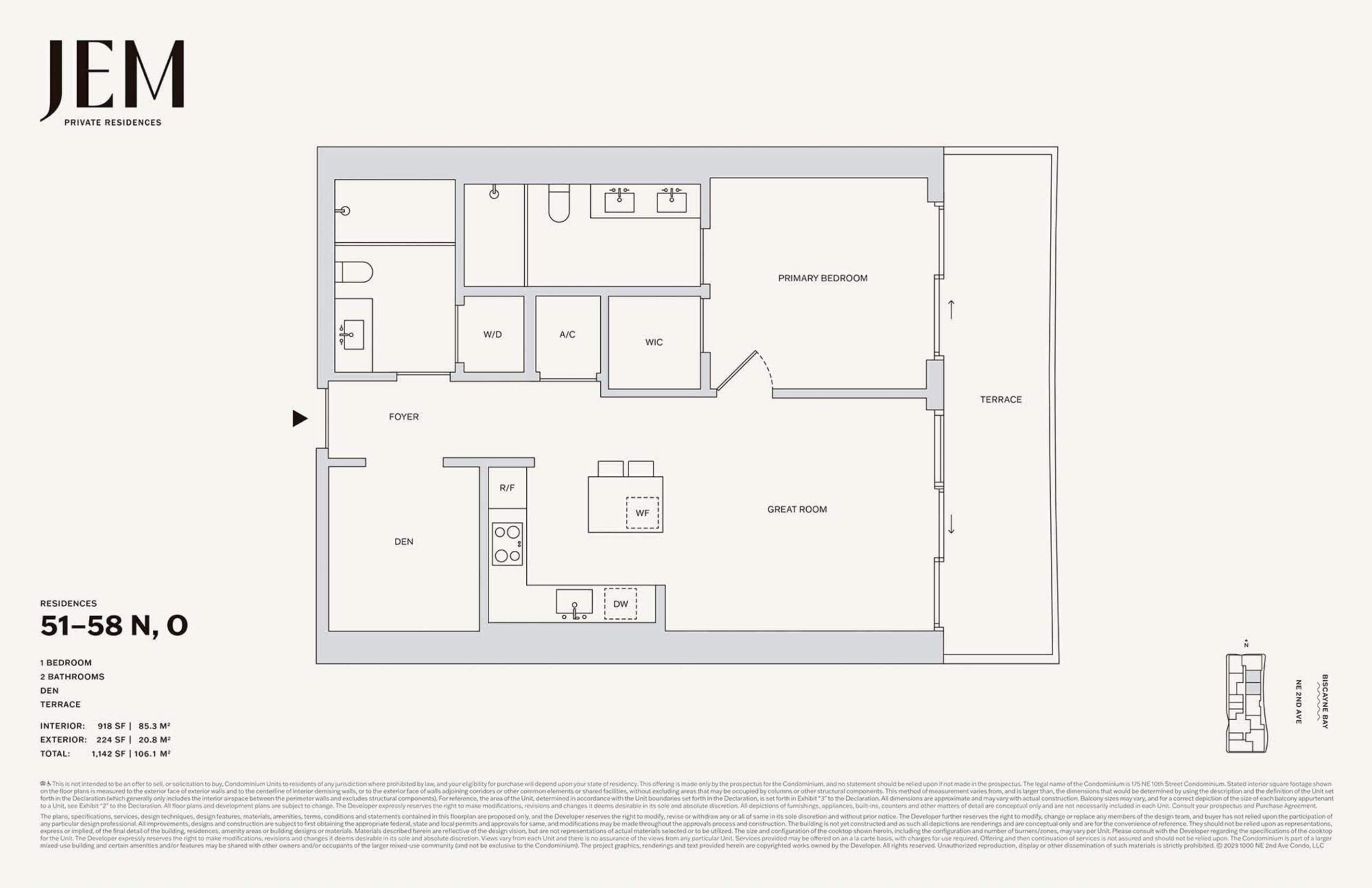 Floor Plan Jem Floors 51 58 Residence N O scaled