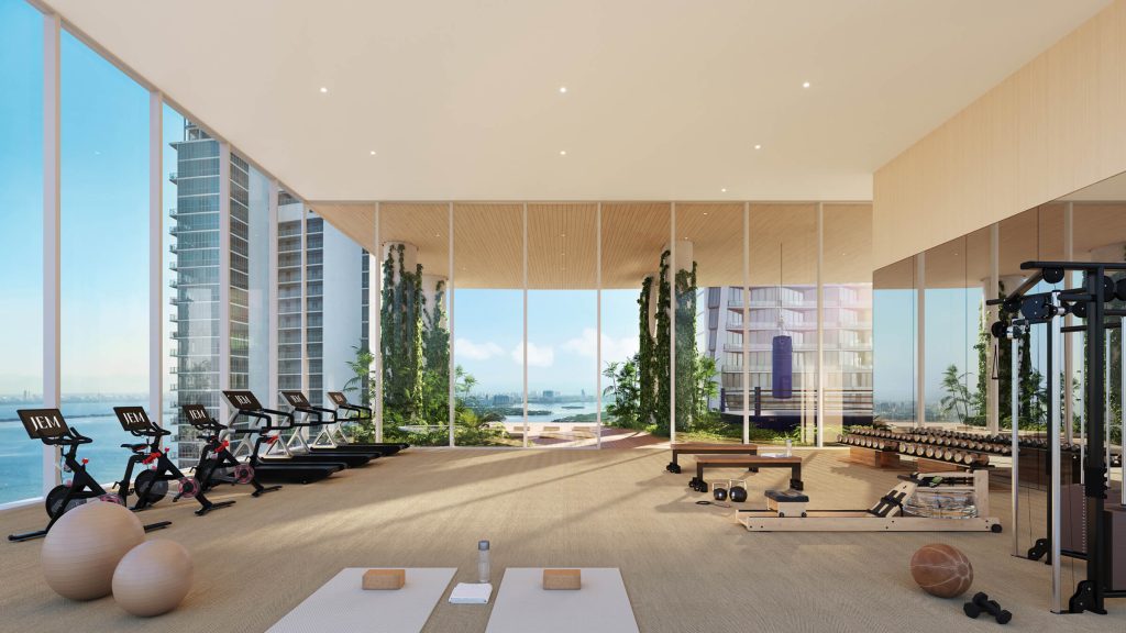 thejem downtown miami fitness club