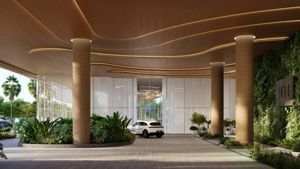 thejem downtown miami porte cochere